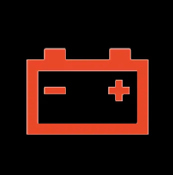 Accu of dynamo storingslampje